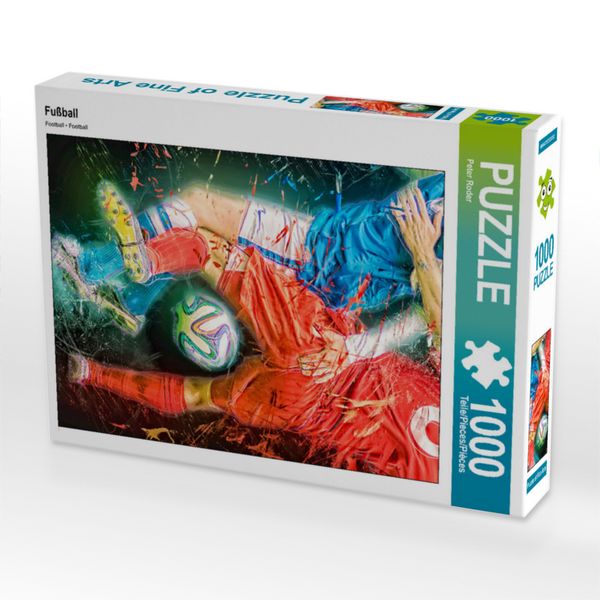 Produktbild: CALVENDO Puzzle Fu&szlig;ball 1000 Teile Lege-Gr&ouml;&szlig;e 480 x 640 cm Foto-Puzzle Bild von Peter Roder