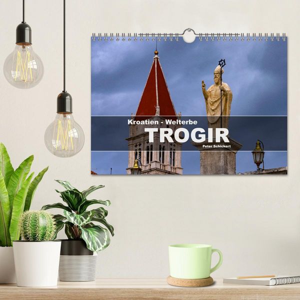 Produktbild: Kroatien - Welterbe Trogir (Wandkalender 2026 DIN A4 quer), CALVENDO Monatskalender