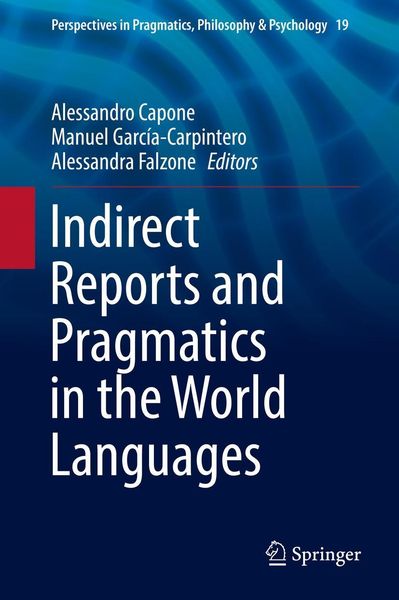 Produktbild: Indirect Reports and Pragmatics in the World Languages