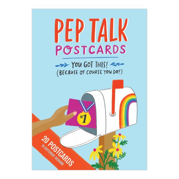 Produktbild: Pep Talk Postcard Book, 20 Postcards (2 Each 10 Styles)