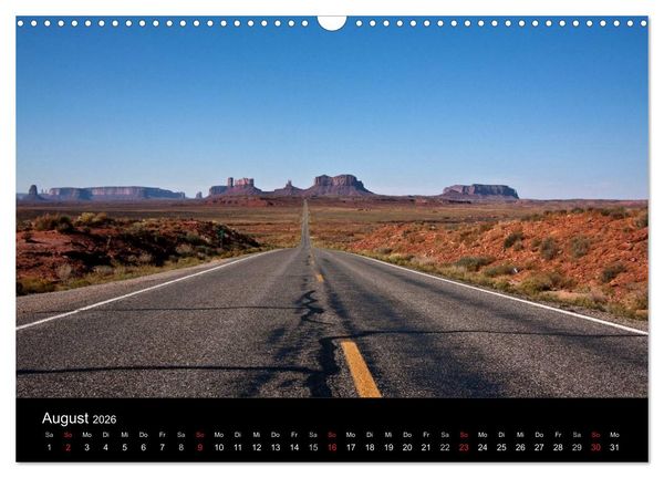 Produktbild: Aus dem wilden Westen (Wandkalender 2026 DIN A3 quer), CALVENDO Monatskalender