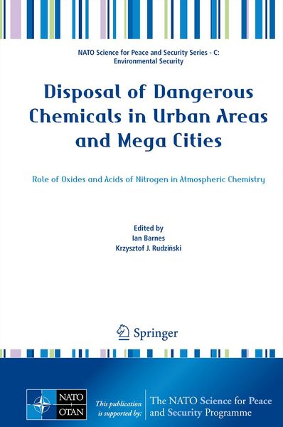 Produktbild: Disposal of Dangerous Chemicals in Urban Areas and Mega Cities