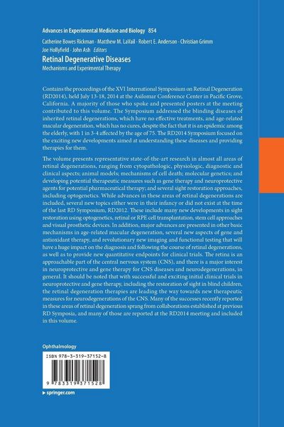 Produktbild: Retinal Degenerative Diseases
