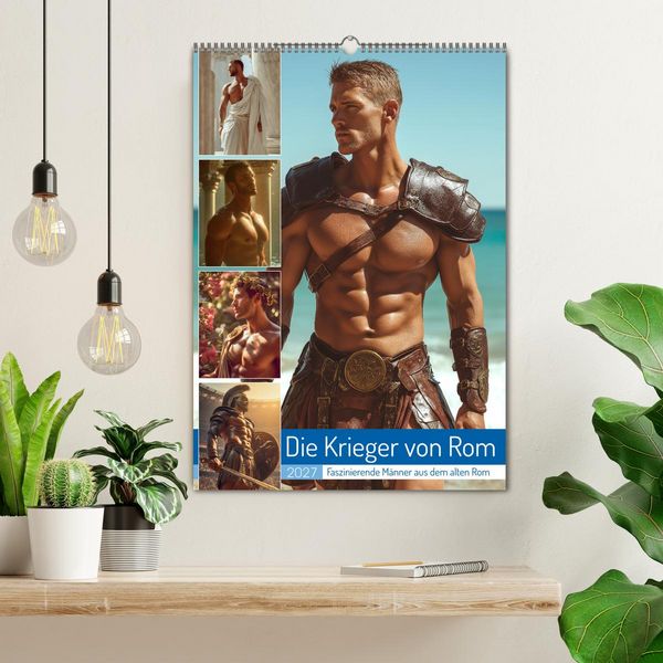Produktbild: Die Krieger von Rom (Wandkalender 2027 DIN A2 hoch), CALVENDO Monatskalender