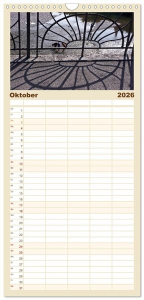 Produktbild: Familienplaner 2026 - M&uuml;nchen - Die Sch&ouml;ne mit 5 Spalten (Wandkalender, 21 x 45 cm) CALVENDO
