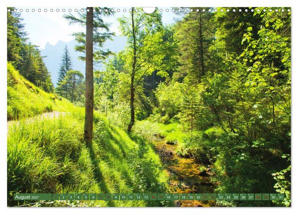 Produktbild: MITTENWALD Eine Perle im Oberen Isartal (Wandkalender 2027 DIN A3 quer), CALVENDO Monatskalender