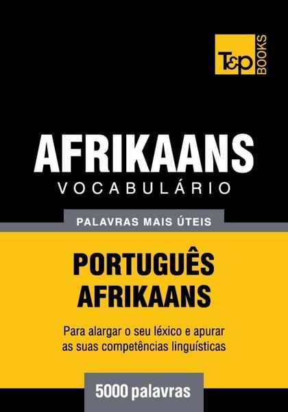 Produktbild: Vocabul&aacute;rio Portugu&ecirc;s-Afrikaans - 5000 palavras