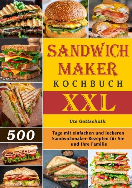 Produktbild: Sandwichmaker Kochbuch XXL