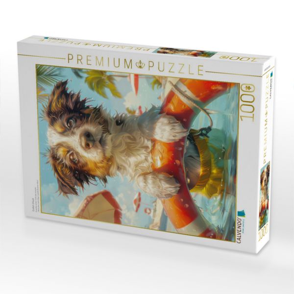 Produktbild: CALVENDO Puzzle Endlich Urlaub | 1000 Teile Lege-Gr&ouml;&szlig;e 64x48cm Foto-Puzzle f&uuml;r gl&uuml;ckliche Stunden