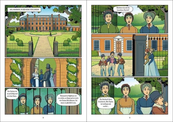 Produktbild: Emma - Die Graphic Novel nach Jane Austen