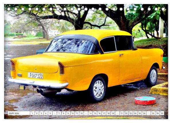 Produktbild: OPEL REKORD P1 (Tischkalender 2026 DIN A5 quer), CALVENDO Monatskalender