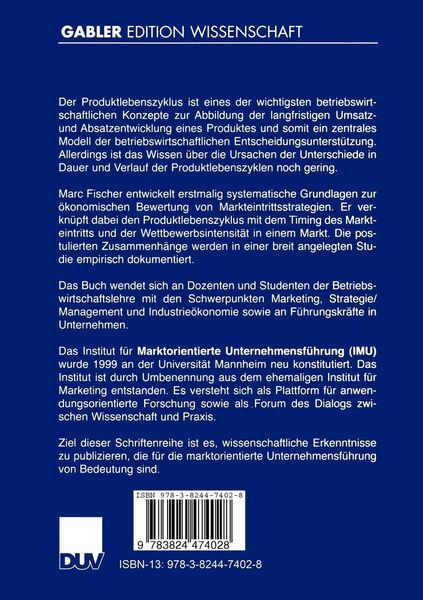 Produktbild: Produktlebenszyklus und Wettbewerbsdynamik