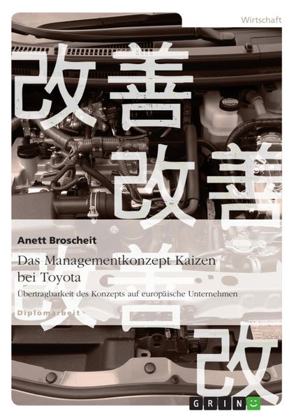 Produktbild: Das Managementkonzept KAIZEN bei Toyota
