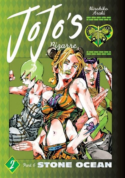 Jojo's Bizarre Adventure: Part 6--Stone Ocean, Vol. 2, Gebundene Ausgabe von Hirohiko Araki, Simon & Schuster Uk, 9781974742882