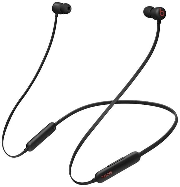 Beats Flex In Ear Kopfhörer Bluetooth® Stereo Beats Schwarz Nackenband, Lautstärkeregelung