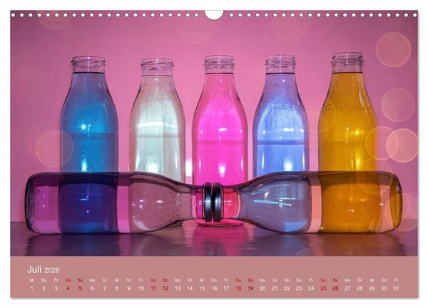 Produktbild: Die gute alte Milchflasche (Wandkalender 2026 DIN A3 quer), CALVENDO Monatskalender