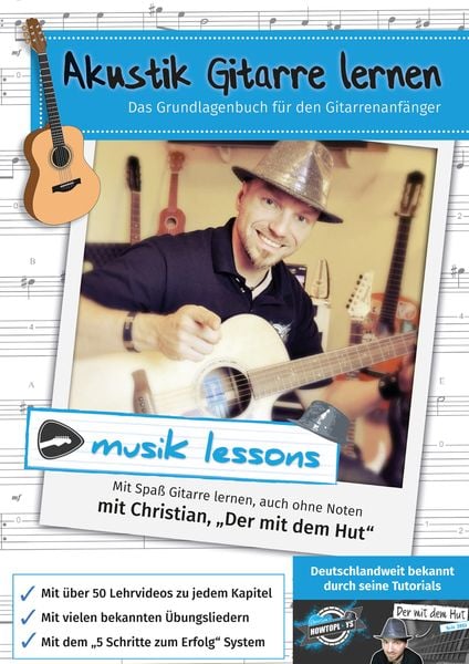 Produktbild: Akustik-Gitarre lernen