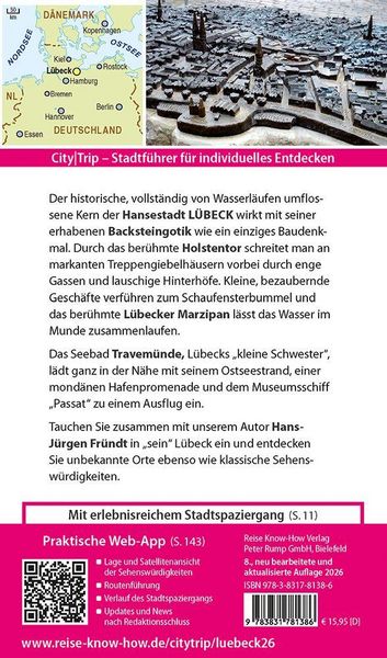 Produktbild: Reise Know-How CityTrip L&uuml;beck mit Travem&uuml;nde