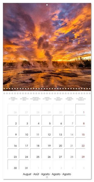 Produktbild: Yellowstone National Park (Wall Calendar 2027 12 &times; 12 Inch) CALVENDO 12 Month Wall Calendar