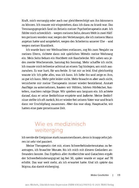 Produktbild: Gl&uuml;cklich trotz Depression