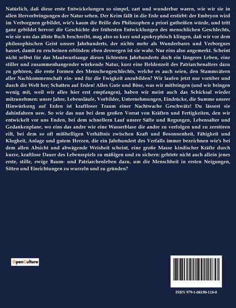 Produktbild: Auch eine Philosophie der Geschichte zur Bildung der Menschheit