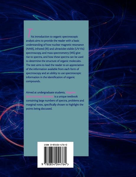 Produktbild: Organic Spectroscopic Analysis
