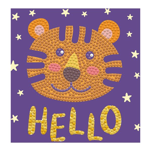 Diamond Dotz - Diamond Painting Hallo Tiger