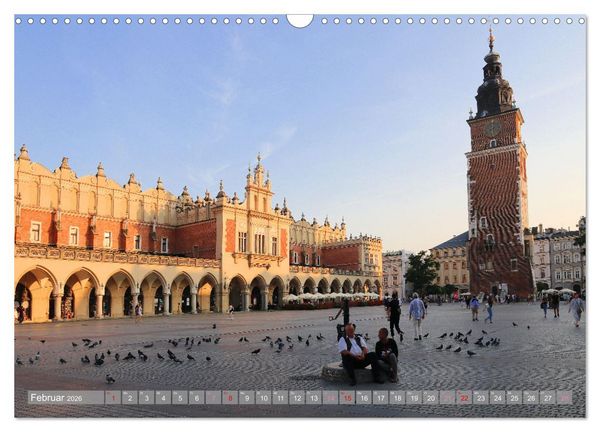 Produktbild: Faszinierendes Krakau (Wandkalender 2026 DIN A3 quer), CALVENDO Monatskalender