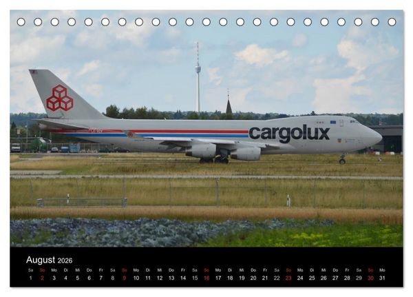 Produktbild: Air-Cargo (Tischkalender 2026 DIN A5 quer), CALVENDO Monatskalender