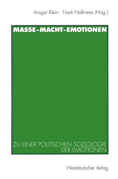 Produktbild: Masse - Macht - Emotionen