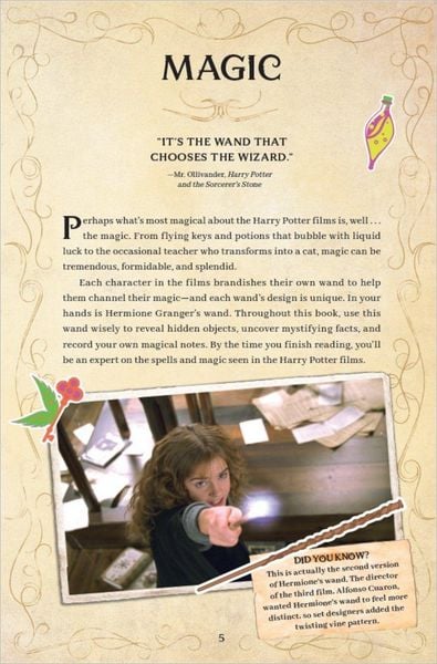 Produktbild: Harry Potter Spell and Potion Book: Official Book of Spells, Potions, and Creatures