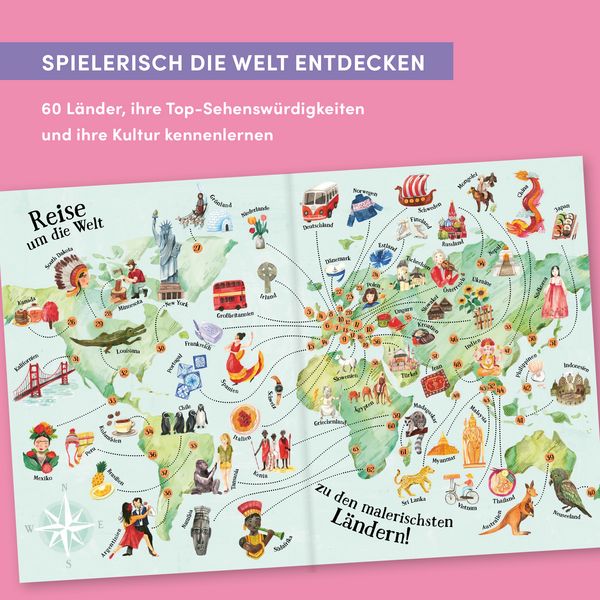 Produktbild: 60 faszinierende L&auml;nder