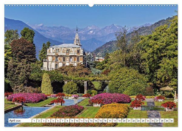 Produktbild: Piemont - Norditaliens stille Sch&ouml;nheit (hochwertiger Premium Wandkalender 2026 DIN A2 quer), Kunstdruck in Hochglanz