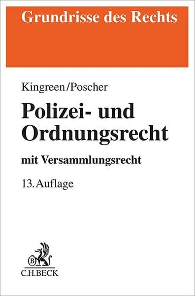Produktbild: Polizei- und Ordnungsrecht