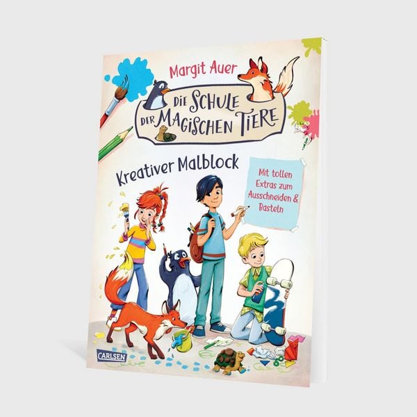 Produktbild: Die Schule der magischen Tiere Besch&auml;ftigung: Kreativer Malblock