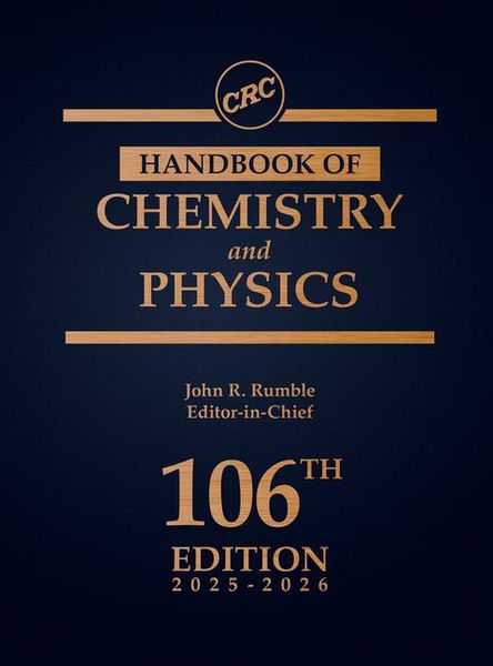 Produktbild: CRC Handbook of Chemistry and Physics