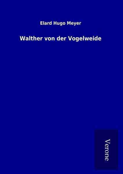 Produktbild: Walther von der Vogelweide