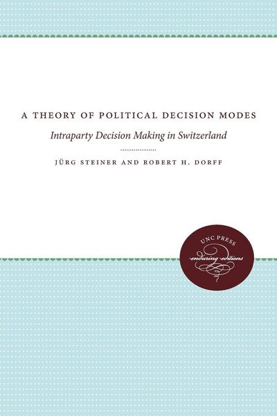 Produktbild: A Theory of Political Decision Modes