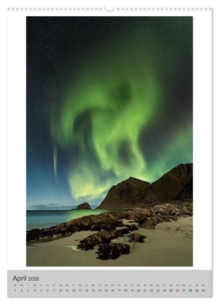 Produktbild: Bezauberndes Norwegen ~ Lofoten & Nordland ~ (Wandkalender 2026 DIN A2 hoch), CALVENDO Monatskalender