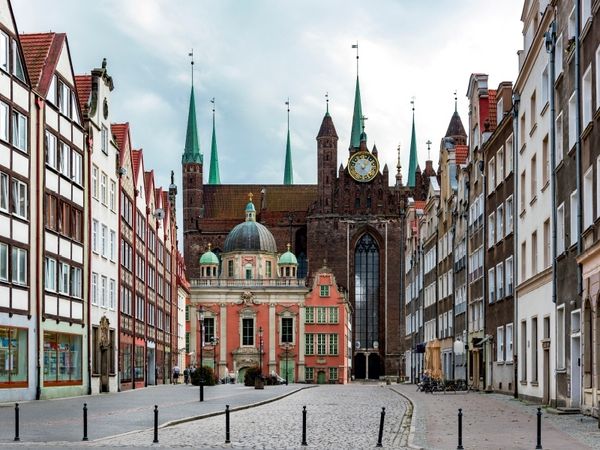 Produktbild: CALVENDO Puzzle Die Marienkirche von Danzig | 1000 Teile Lege-Gr&ouml;&szlig;e 64 &times; 48 cm Foto-Puzzle f&uuml;r gl&uuml;ckliche Stunden