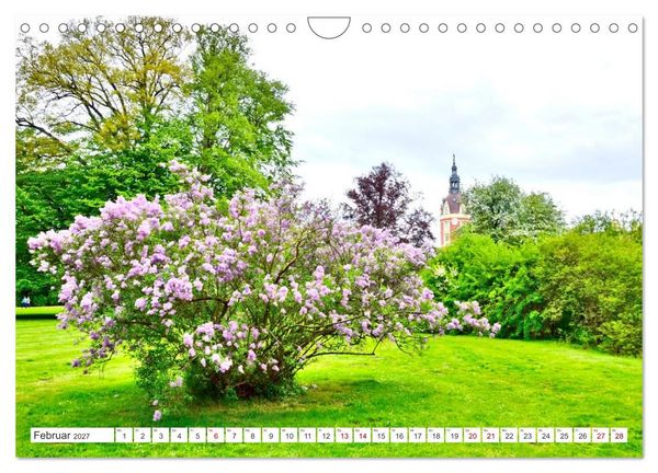 Produktbild: F&uuml;rst-P&uuml;ckler-Park und Schloss &ndash; Bad Muskau (Wandkalender 2027 DIN A4 quer), CALVENDO Monatskalender