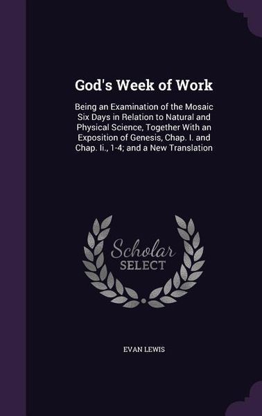 Produktbild: God's Week of Work
