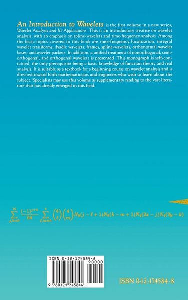 Produktbild: An Introduction to Wavelets