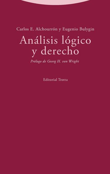 Produktbild: An&aacute;lisis l&oacute;gico y derecho