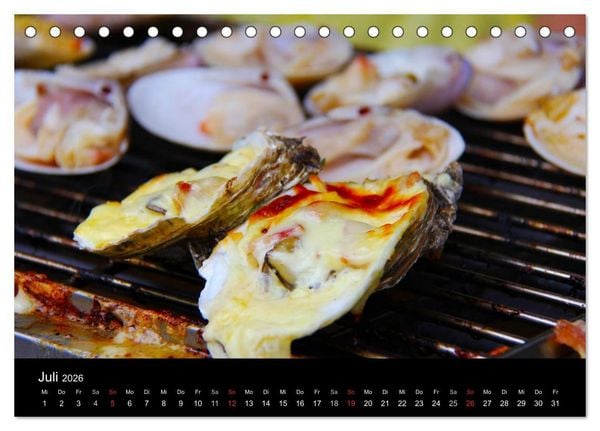 Produktbild: BBQ Lecker Grillen (Tischkalender 2026 DIN A5 quer), CALVENDO Monatskalender