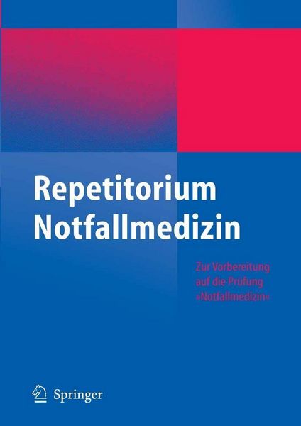 Produktbild: Repetitorium Notfallmedizin