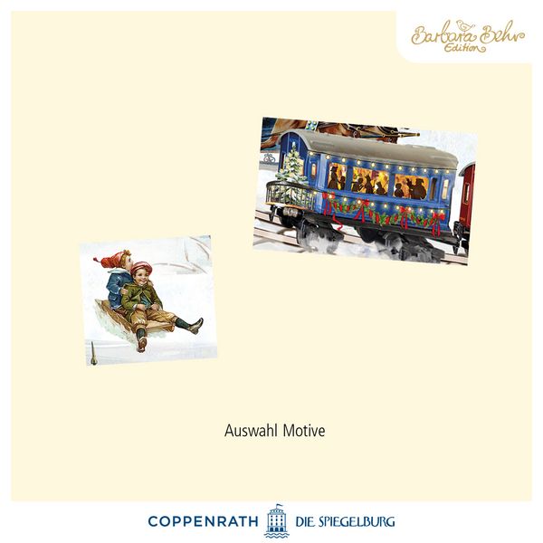 Produktbild: Wand-Adventskalender &ndash; Schneekugel Winterzauber