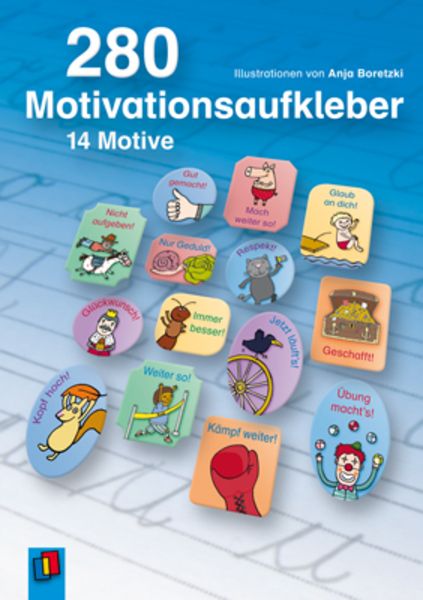 330 Motivationsaufkleber - 16 Motive