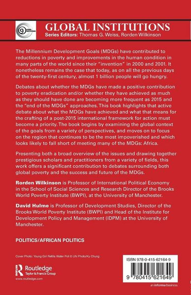 Produktbild: The Millennium Development Goals and Beyond
