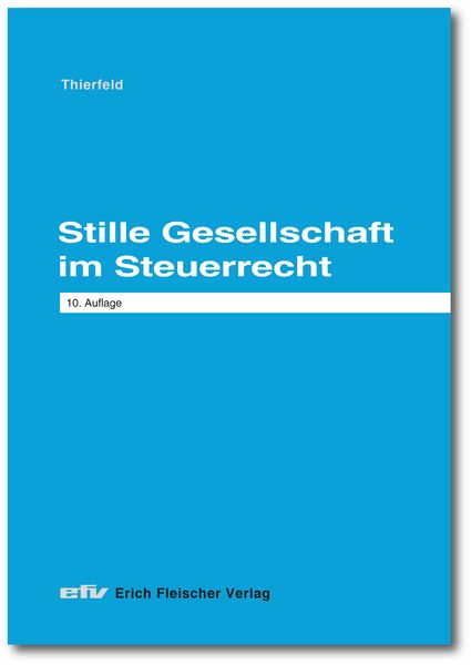 Produktbild: Stille Gesellschaft im Steuerrecht